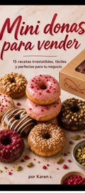 15 Recetas de Mini Donas para Vender