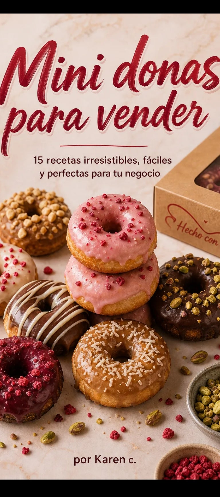 15 Recetas de Mini Donas para Vender